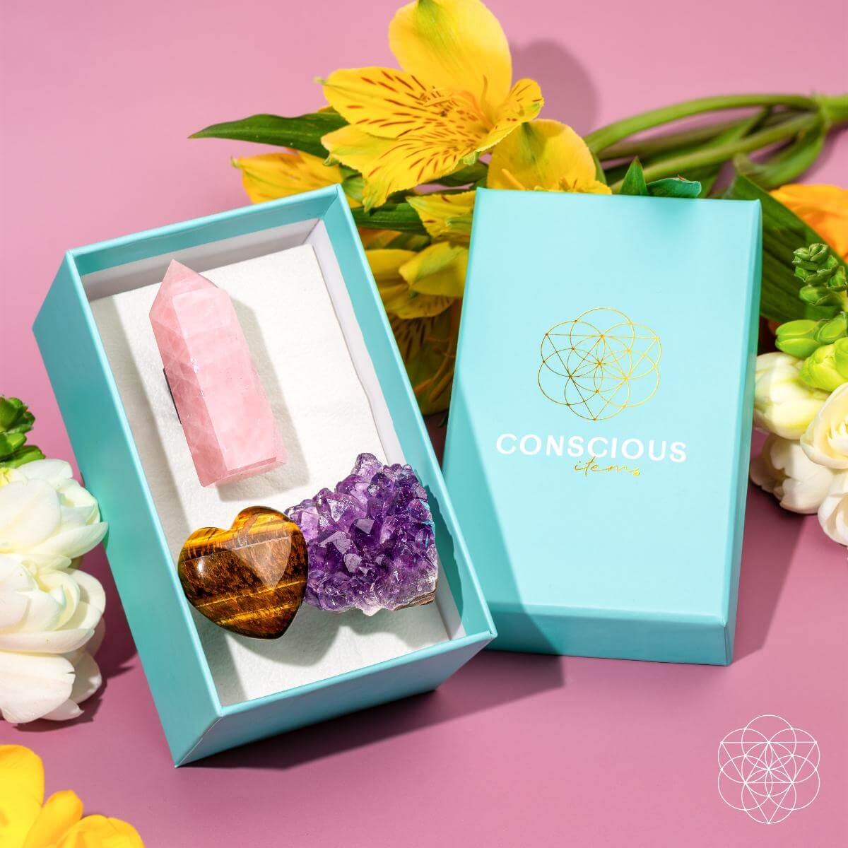 Mindful Multitasker - Crystal Car Kit of Balance Conscious Items
