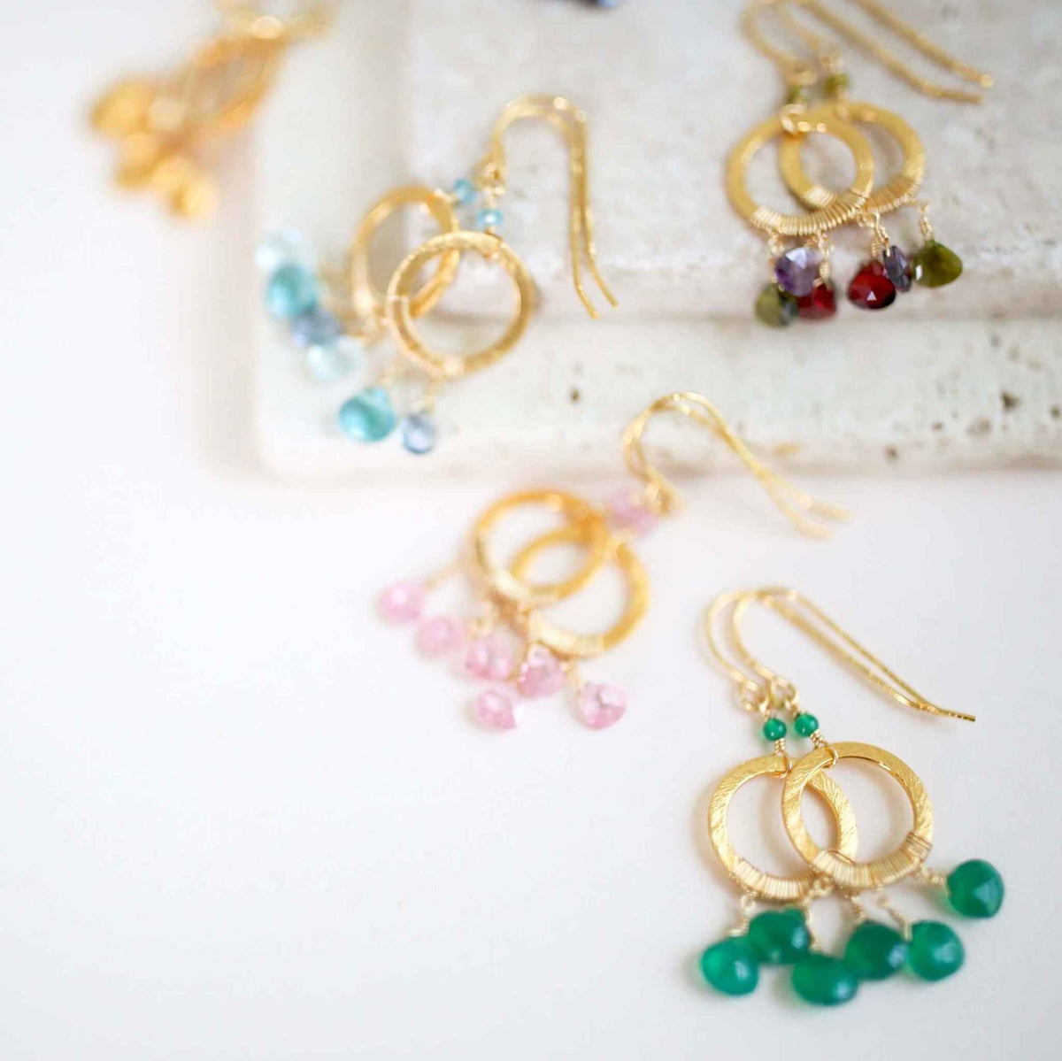 Mini Boho EarringsInspired by dream catchers, these boho minis are ready-to-wear with anything. 
- 1.5" long- French Hooks- 14k gold plated over .925 Italian fine sterling silver- MadEarringsPARKEN JEWELRYVettedArcMini Boho Earrings