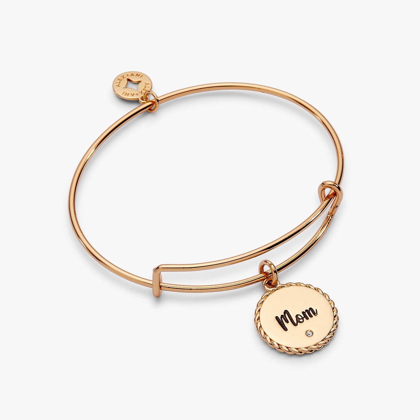 Mom 'Bonded By Love, Connected For Life' Charm Bangle ALEX AND ANI