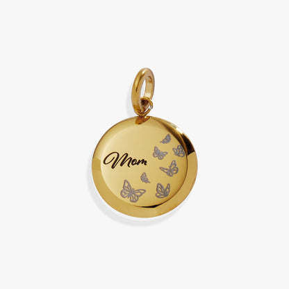 Mom Butterfly Disc Charm ALEX AND ANI