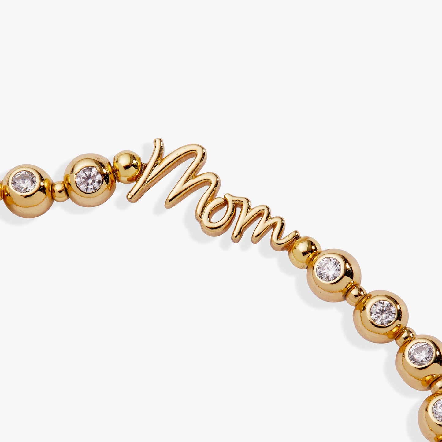 Mom Elongated Crystal Stretch Bracelet ALEX AND ANI