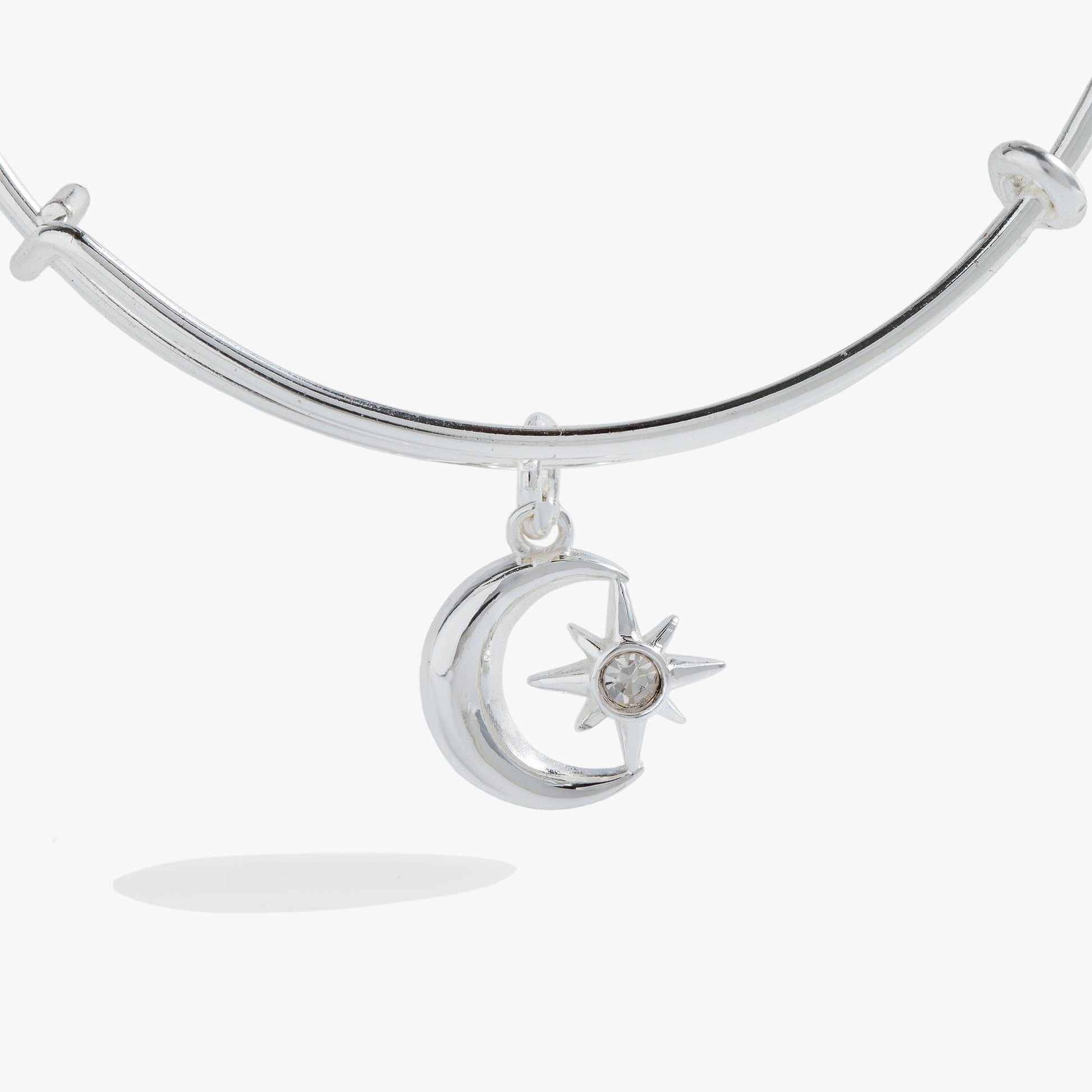 Star and Moon Charm Bangle ALEX AND ANI