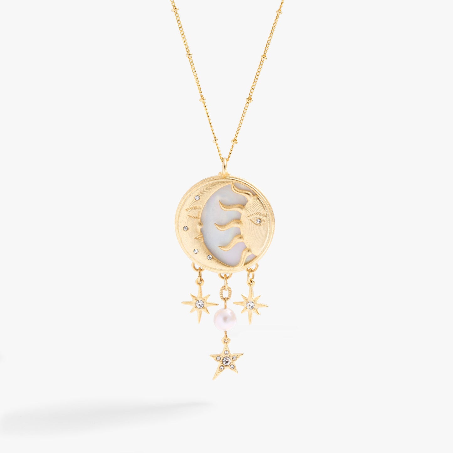 Moon and Sun Multicharm Necklace ALEX AND ANI