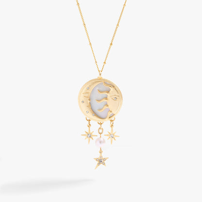 Moon and Sun Multicharm Necklace ALEX AND ANI