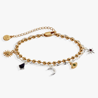 Moon Magic 2 Row Charm Bracelet ALEX AND ANI