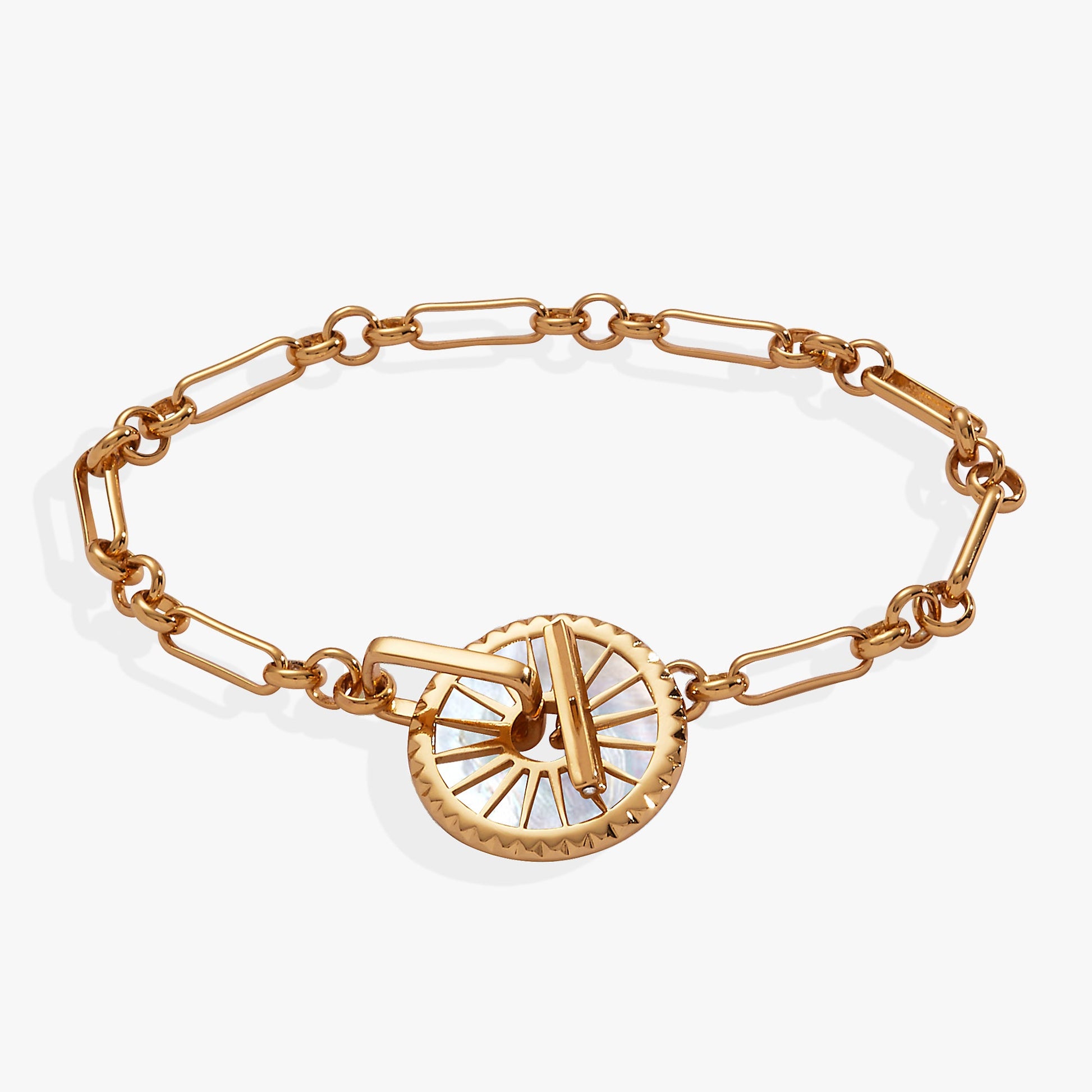 Starburst Mother of Pearl Toggle Bracelet ALEX AND ANI