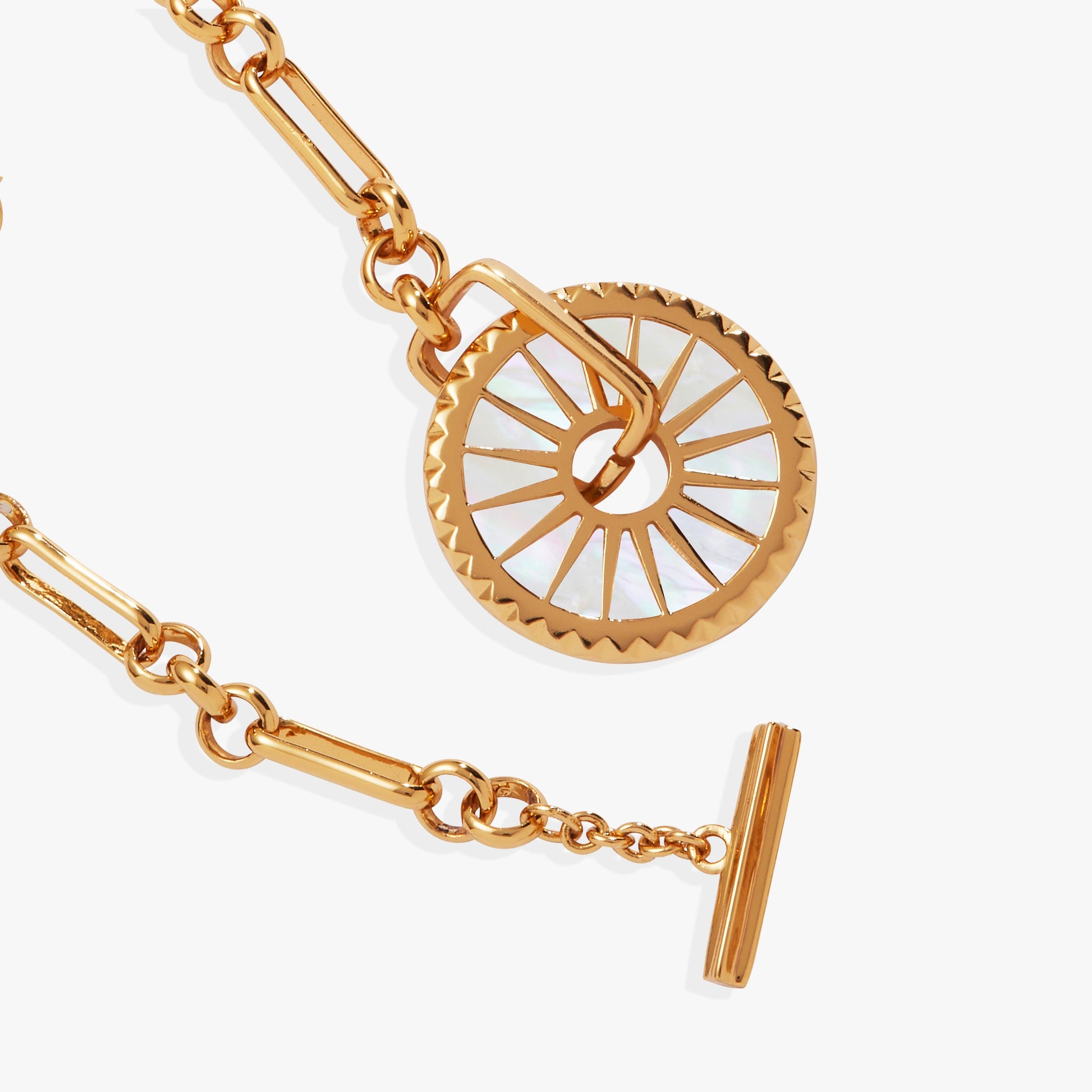 Starburst Mother of Pearl Toggle Bracelet ALEX AND ANI