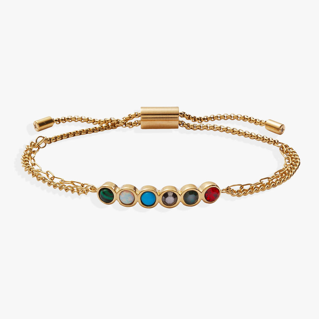 Mother Hidden Message Acrostic Bolo Bracelet ALEX AND ANI