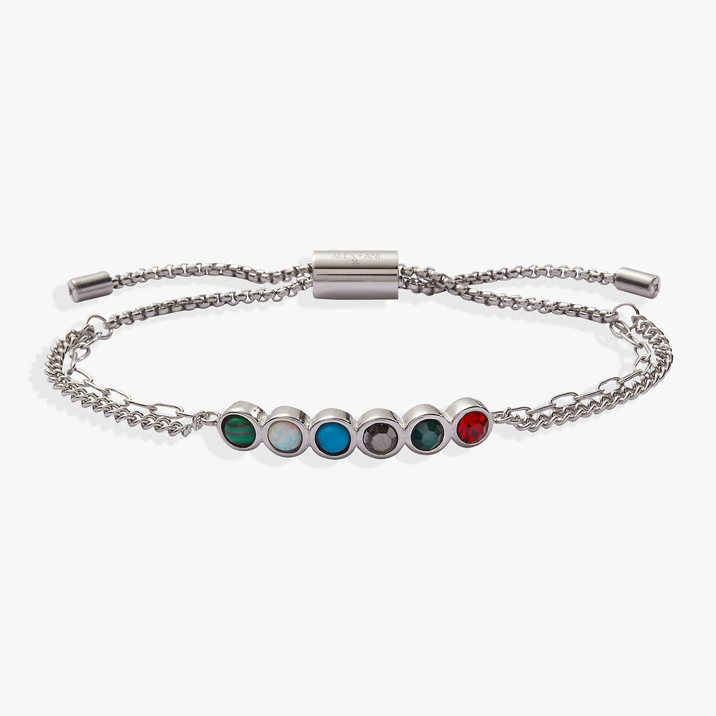 Mother Hidden Message Acrostic Bolo Bracelet ALEX AND ANI
