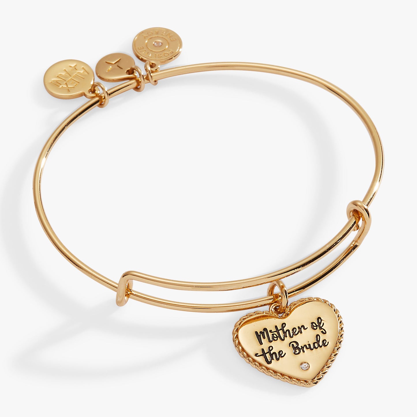 Mother of the Bride Heart Bangle ALEX AND ANI