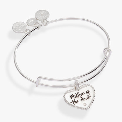Mother of the Bride Heart Bangle ALEX AND ANI