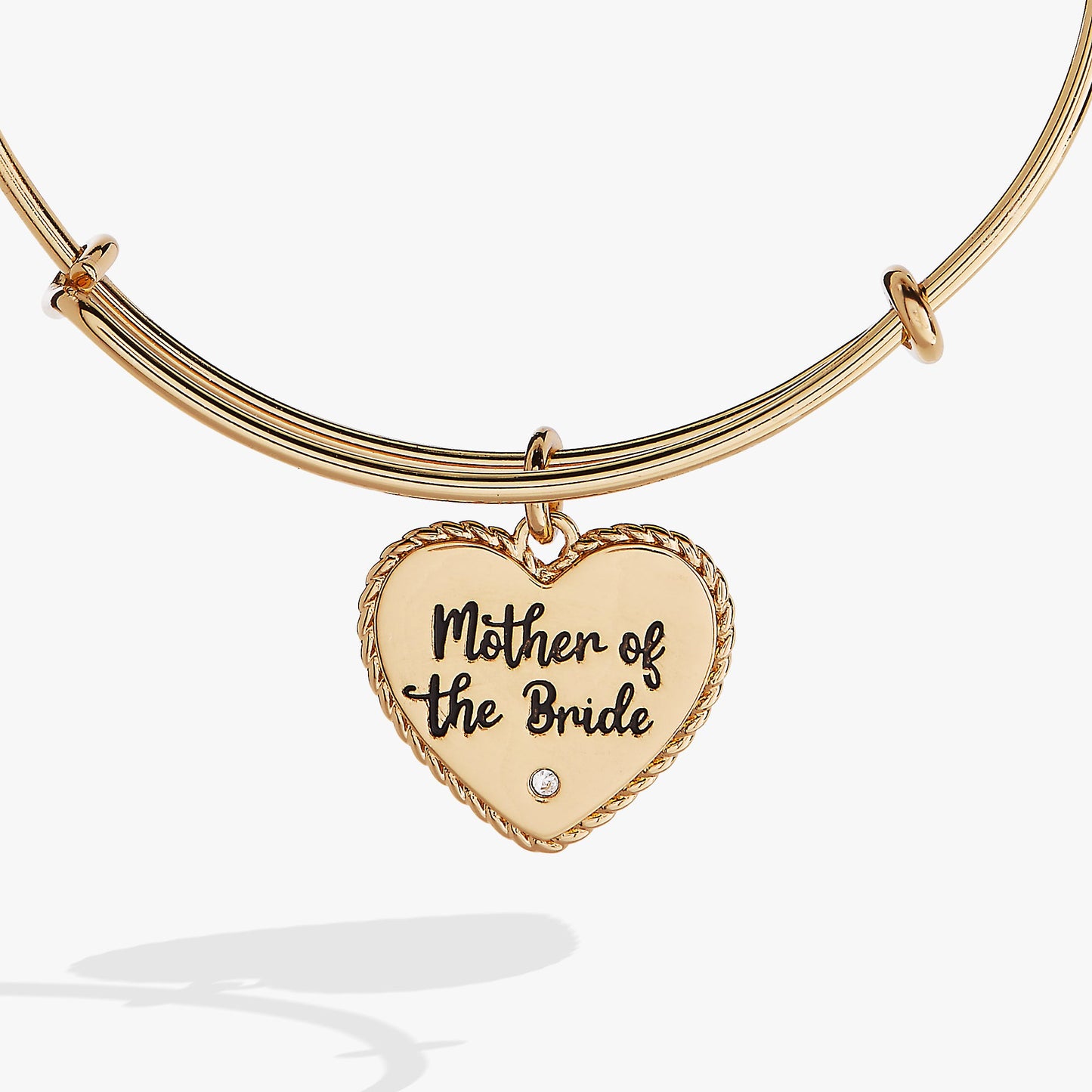 Mother of the Bride Heart Bangle ALEX AND ANI
