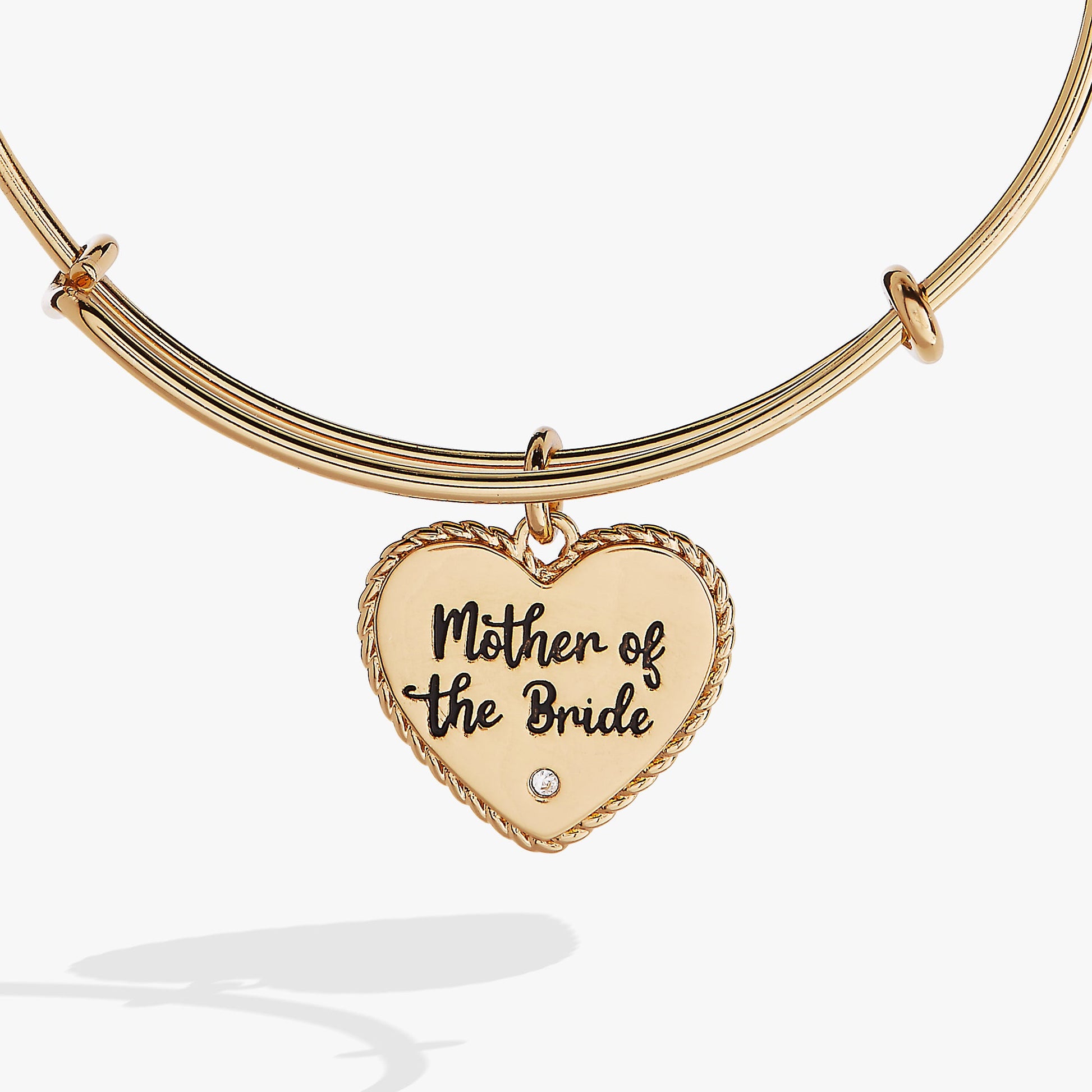 Mother of the Bride Heart Bangle ALEX AND ANI