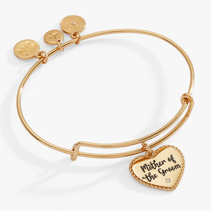 Mother of the Groom Heart Bangle ALEX AND ANI