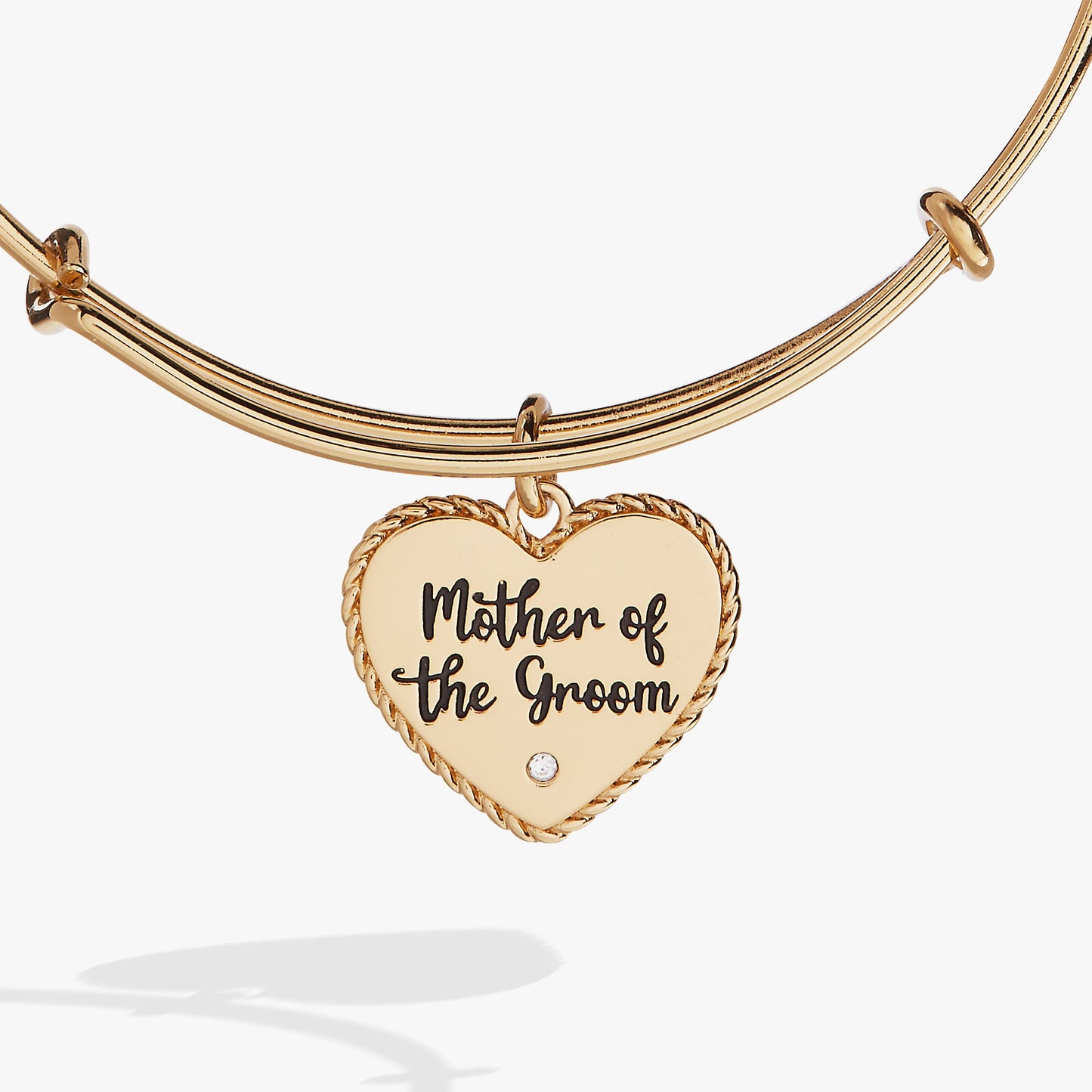 Mother of the Groom Heart Bangle ALEX AND ANI