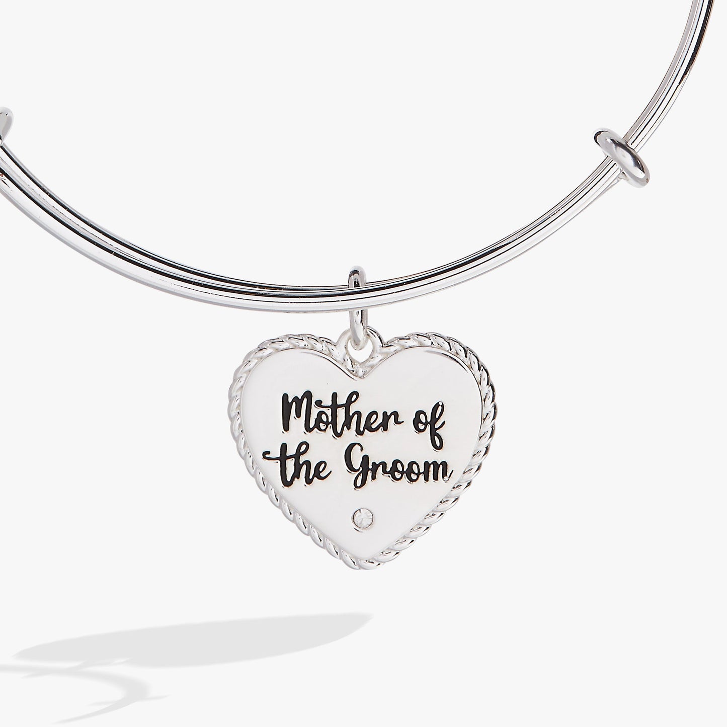 Mother of the Groom Heart Bangle ALEX AND ANI