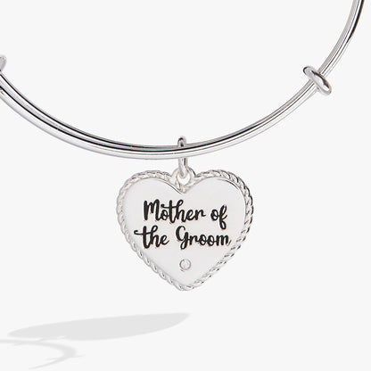 Mother of the Groom Heart Bangle ALEX AND ANI
