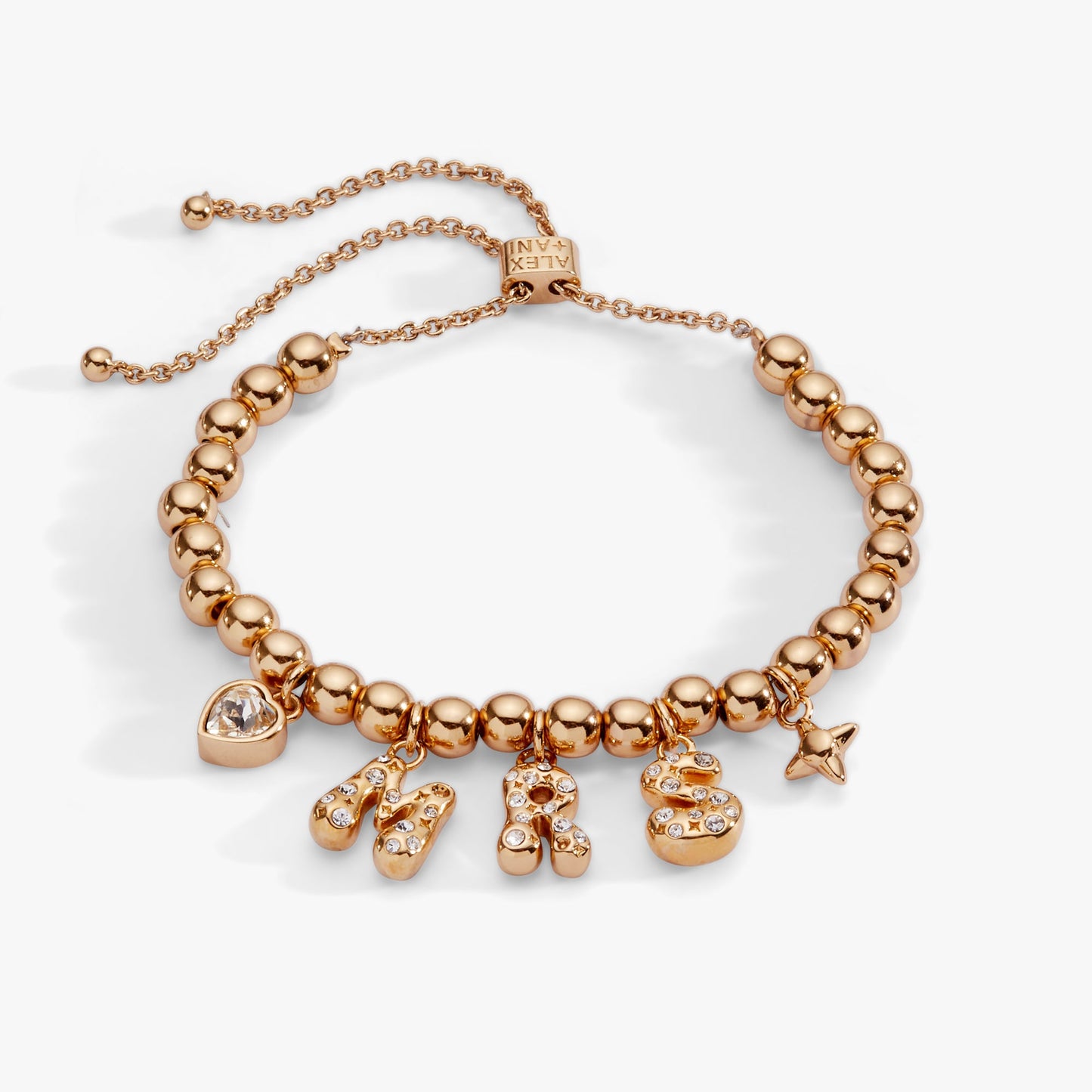 'Mrs" Beaded Bubble Bolo Bracelet ALEX AND ANI