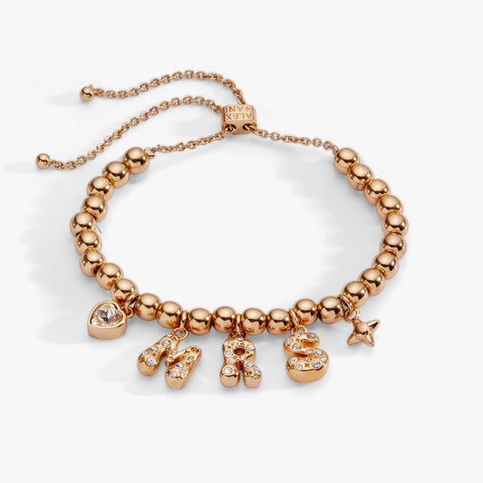 'Mrs" Beaded Bubble Bolo Bracelet ALEX AND ANI