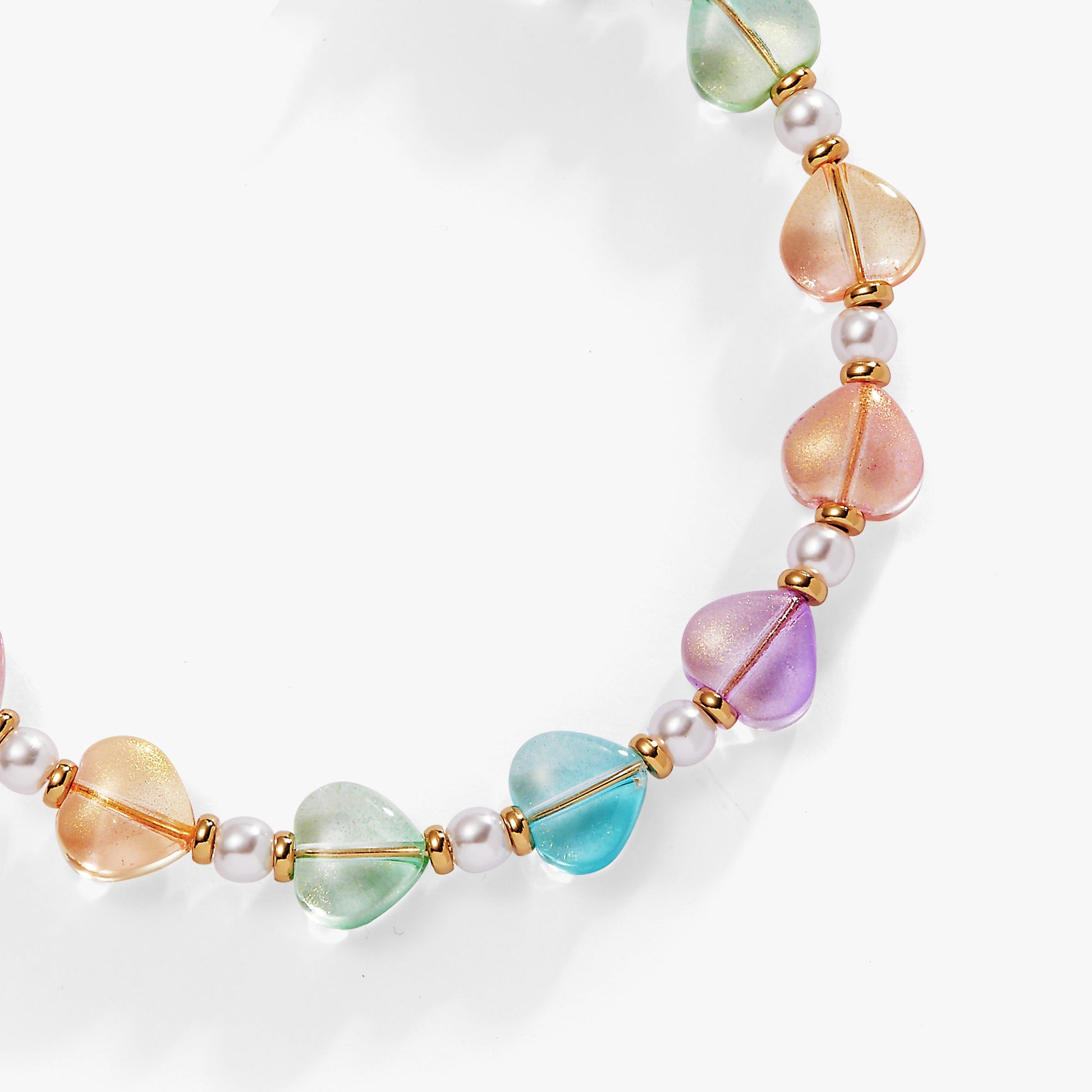 Colorful Heart Beaded Bangle ALEX AND ANI