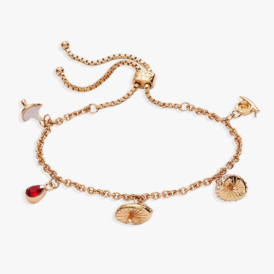 Mushroom Bolo Charm Bracelet ALEX AND ANI