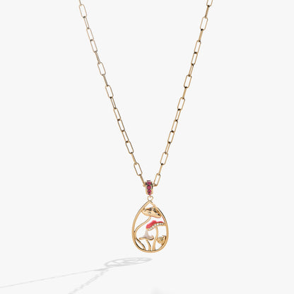 Mushroom Pendant Necklace ALEX AND ANI