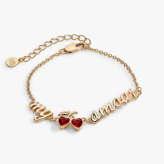'My Cherry Amour' In-Line Chain Bracelet ALEX AND ANI