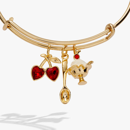 'My Cherry Amour' Ice-Cream Sundae Multi Charm Bangle ALEX AND ANI