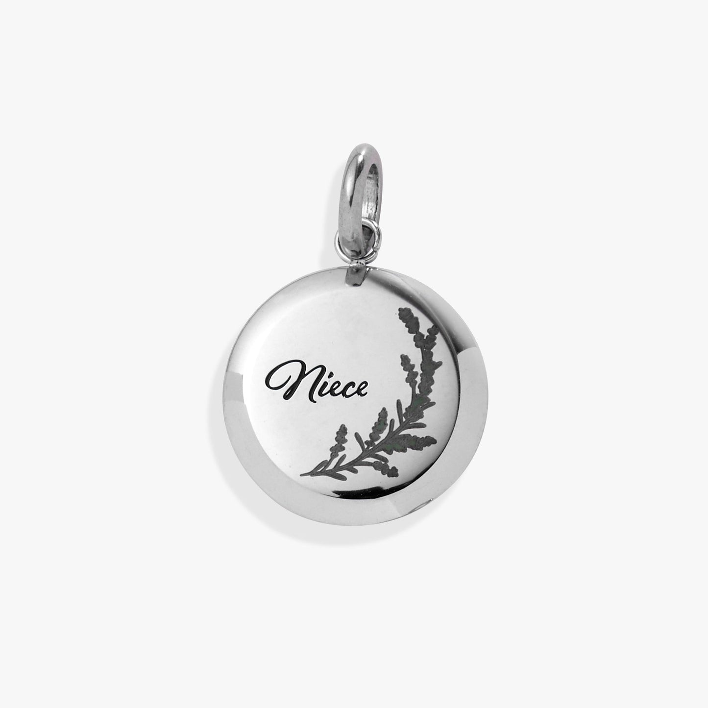 Niece Lavender Disc Charm ALEX AND ANI