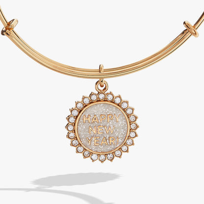Happy New Year Crystal Bangle ALEX AND ANI