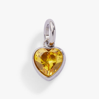 November 'Balance' Heart Birthstone Charm ALEX AND ANI