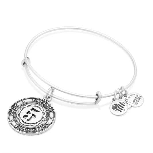 Number 5 Charm Bangle Bracelet | Free, Variety, and Adventure ALEX AND ANI