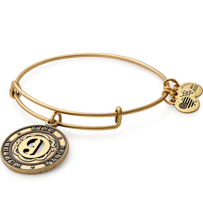 Number 9 Charm Bangle Bracelet | Worldly, Kind, and Noble ALEX AND ANI