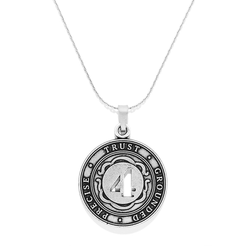 Number 4 Necklace, Expandable | Precise, Trust, and Grounded ALEX AND ANI