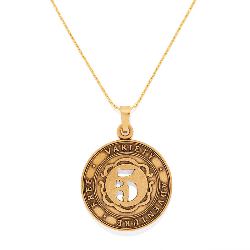 Number 5 Necklace, Expandable | Free, Variety, and Adventure ALEX AND ANI