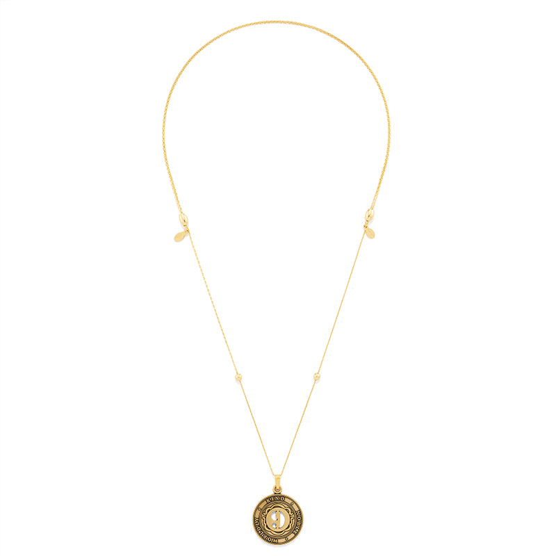 Number 9 Necklace, Expandable | Worldly, Kind, and Noble ALEX AND ANI