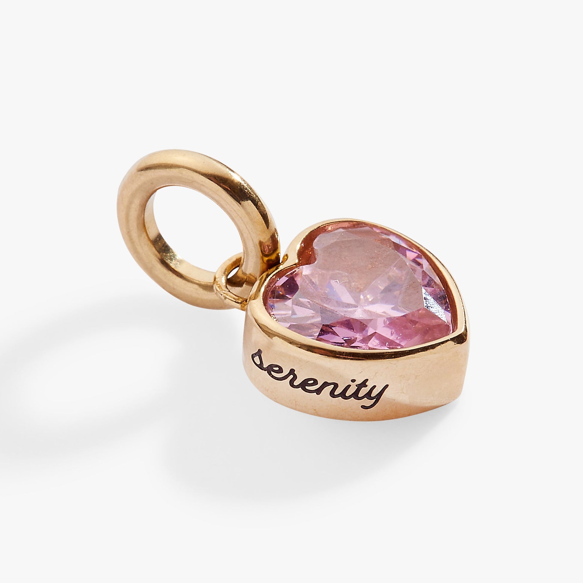 October 'Serenity' Heart Birthstone Charm ALEX AND ANI