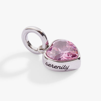 October 'Serenity' Heart Birthstone Charm ALEX AND ANI