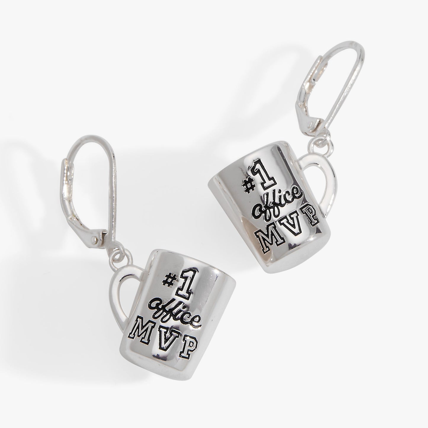 #1 'Office MVP' Mug Earrings ALEX AND ANI