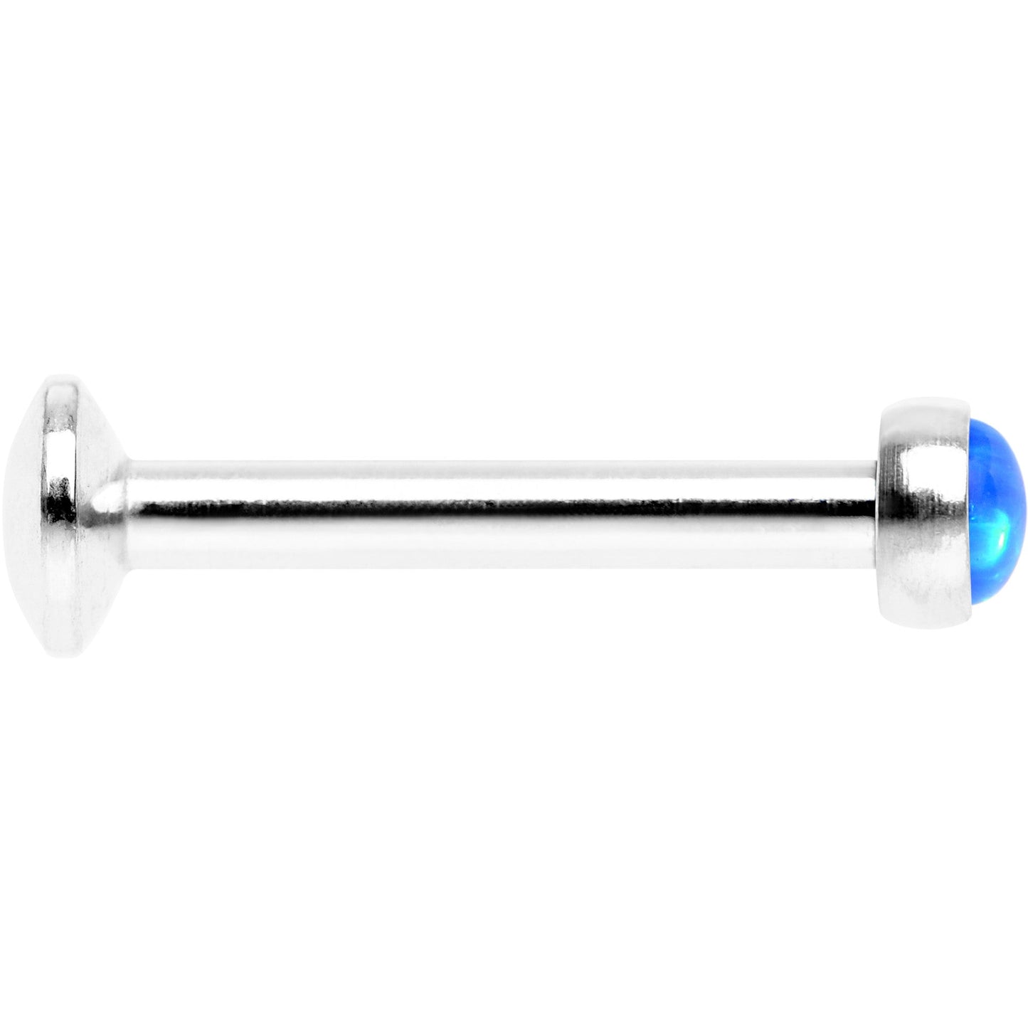 5/16 Blue Synthetic Opal Internally Threaded Daith Cartilage Tragus BodyCandy