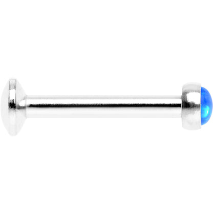 5/16 Blue Synthetic Opal Internally Threaded Daith Cartilage Tragus BodyCandy