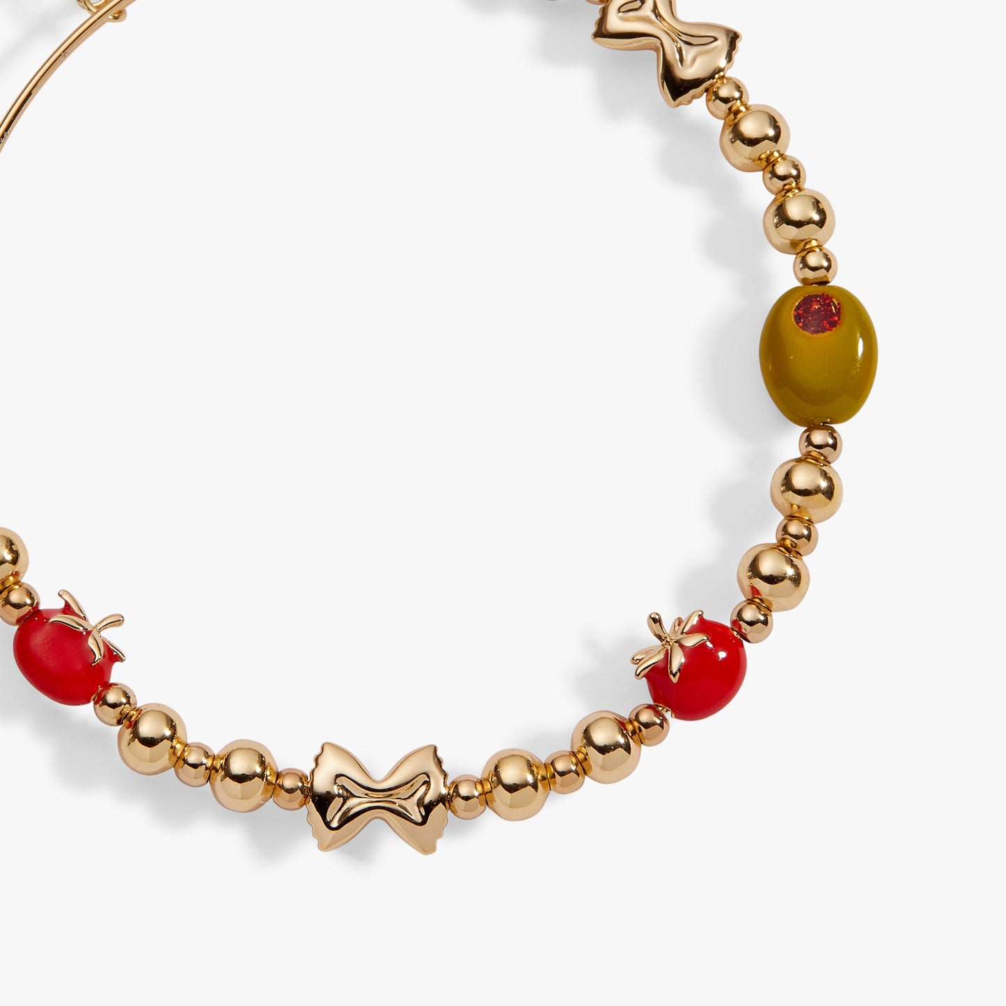 Pasta Girl Beaded Bangle ALEX AND ANI