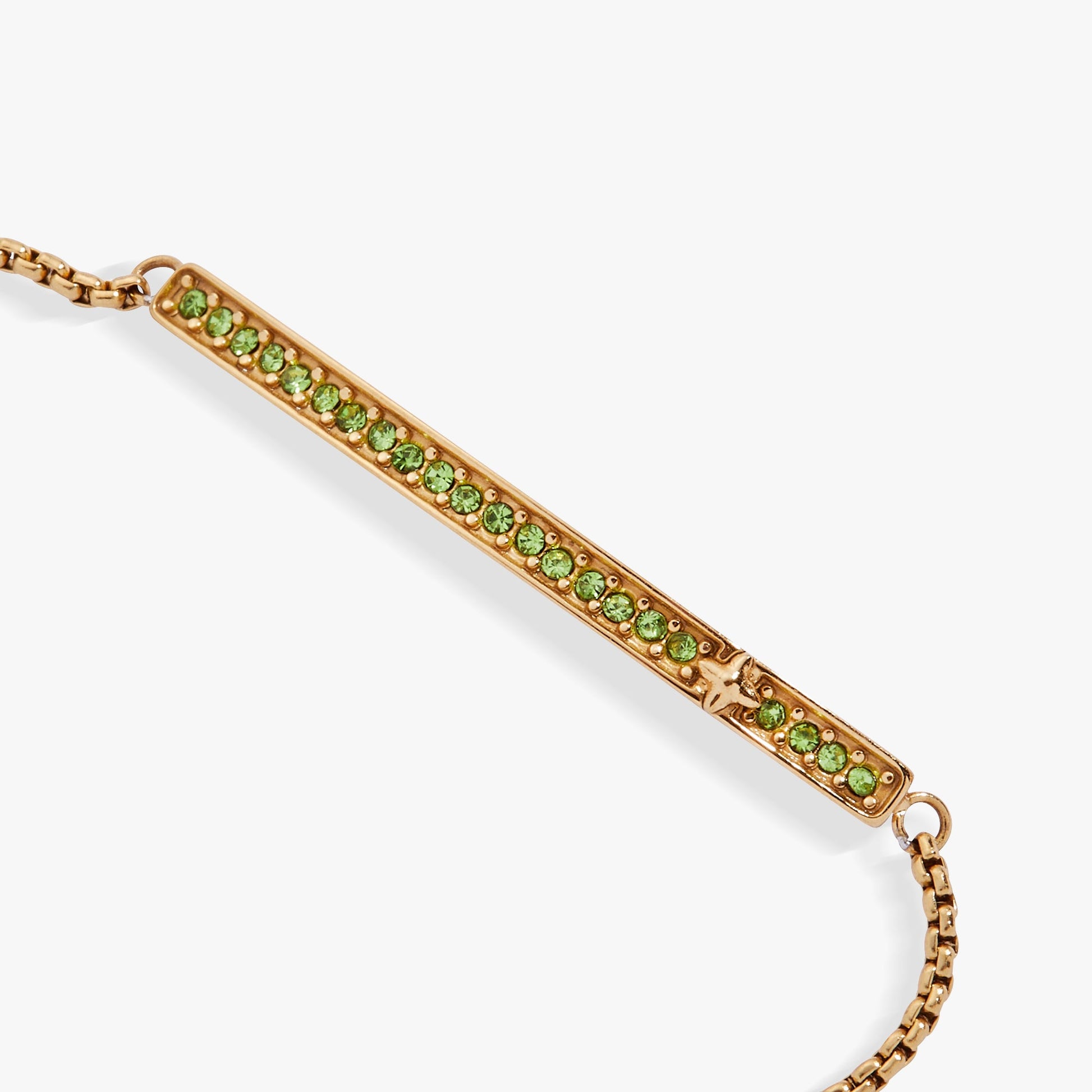 August Everyday Birthstone Pave Bolo Bracelet ALEX AND ANI