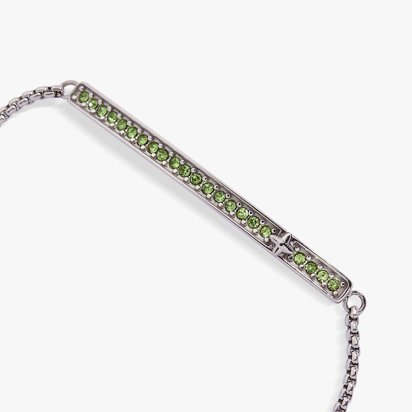 August Everyday Birthstone Pave Bolo Bracelet ALEX AND ANI