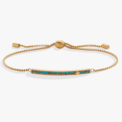 December Everyday Birthstone Pave Bolo Bracelet ALEX AND ANI