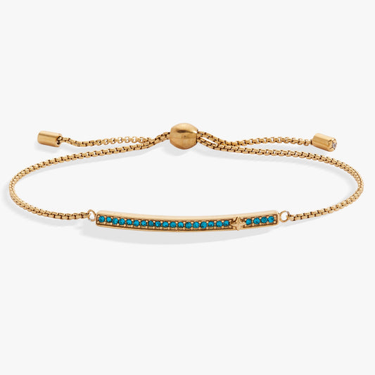 December Everyday Birthstone Pave Bolo Bracelet ALEX AND ANI
