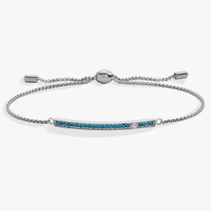 December Everyday Birthstone Pave Bolo Bracelet ALEX AND ANI