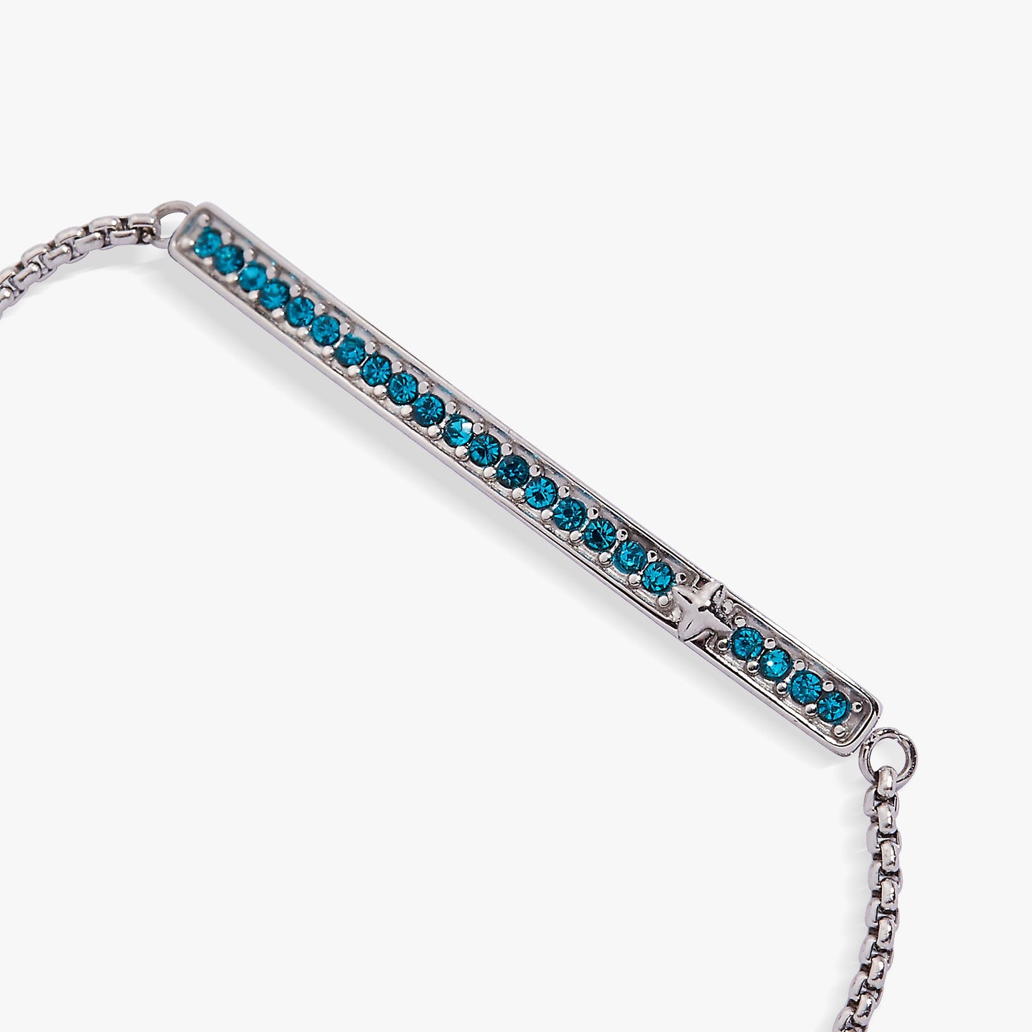 December Everyday Birthstone Pave Bolo Bracelet ALEX AND ANI