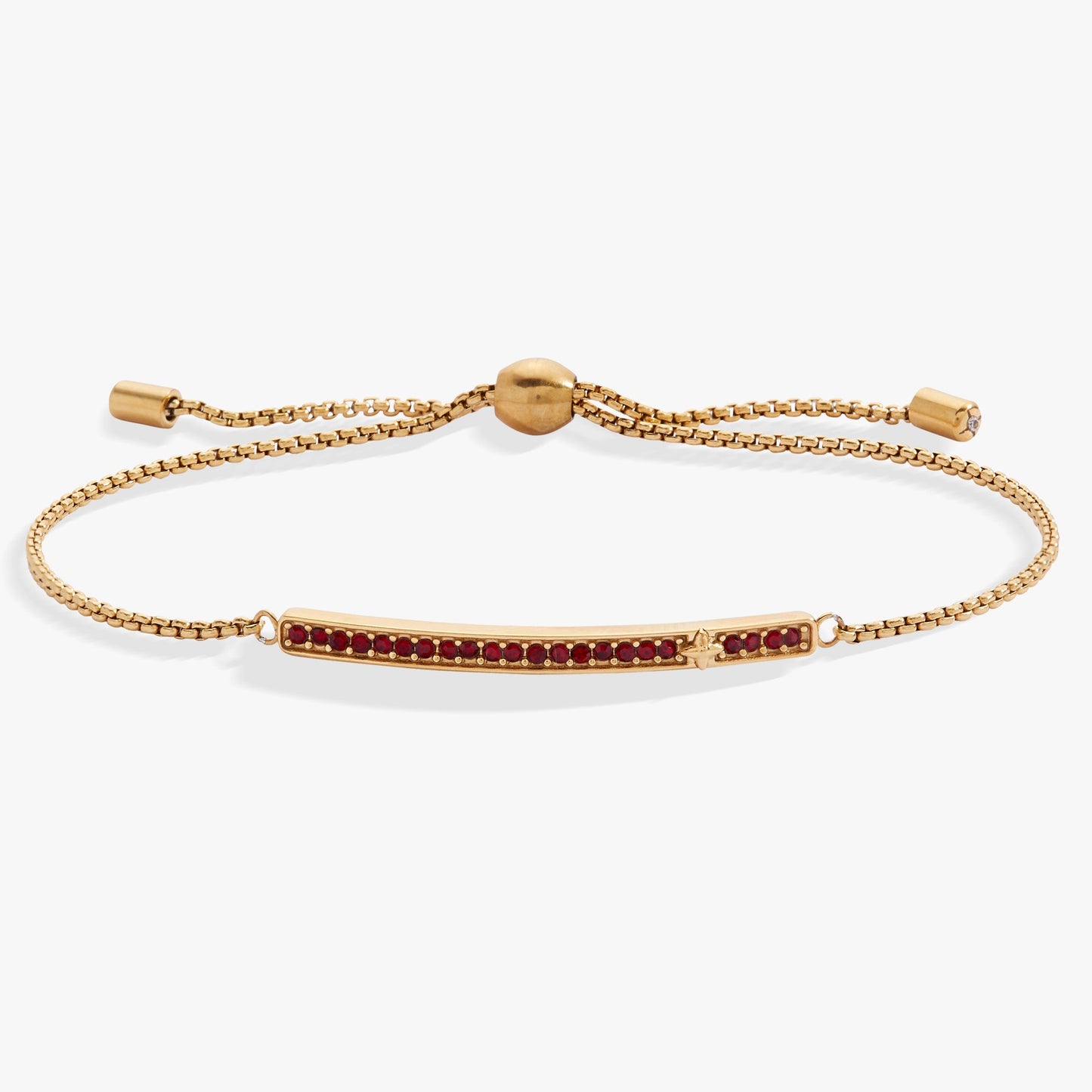 January Everyday Birthstone Pave Bolo Bracelet ALEX AND ANI
