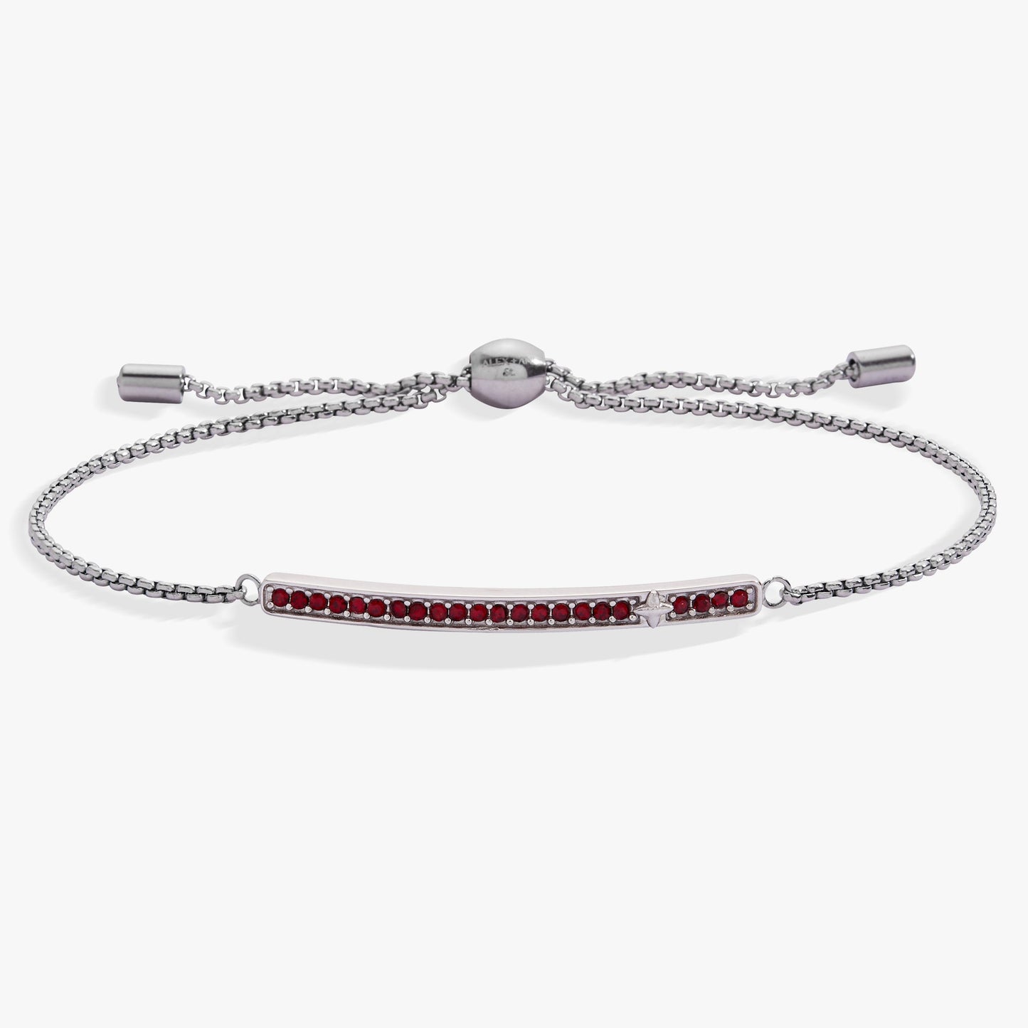 January Everyday Birthstone Pave Bolo Bracelet ALEX AND ANI